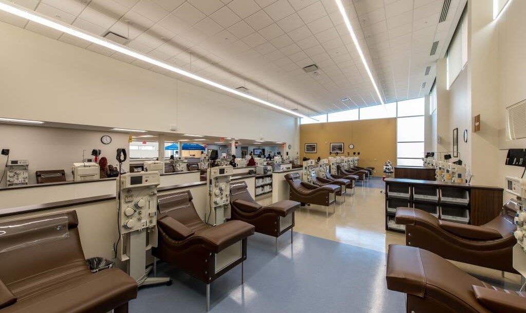 Chairs at Biolife Plasma Fayetteville