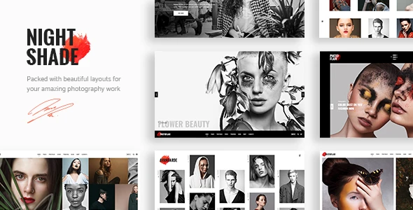 Nightshade – Photography Portfolio WordPress Theme