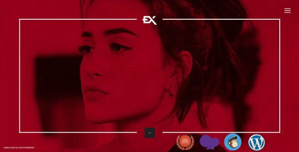 Jurak – One Page Portfolio WordPress Theme