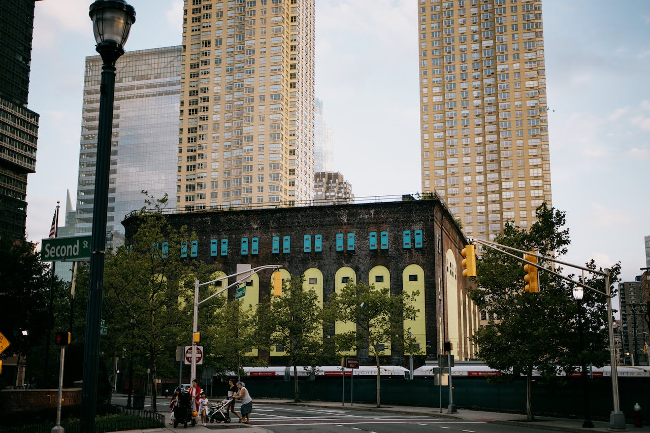 Abandoned building in Jersey City.