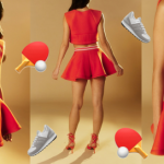 A Guide to Bougie Female Sports Fashion starting with a red pickelball outfit